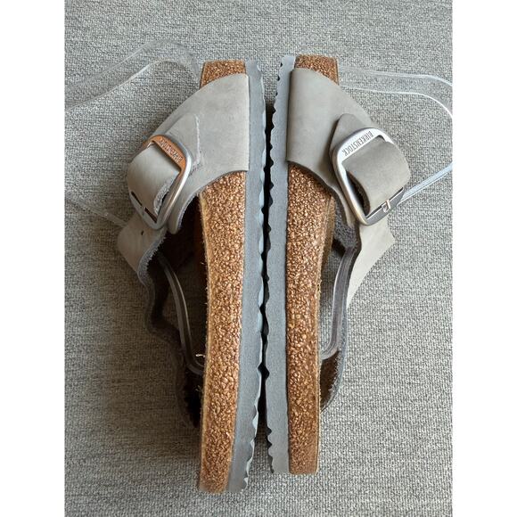 Birkenstock Gizeh Big Buckle High Shine Sandals Sz 38 Women's 7 - Picture 10 of 13